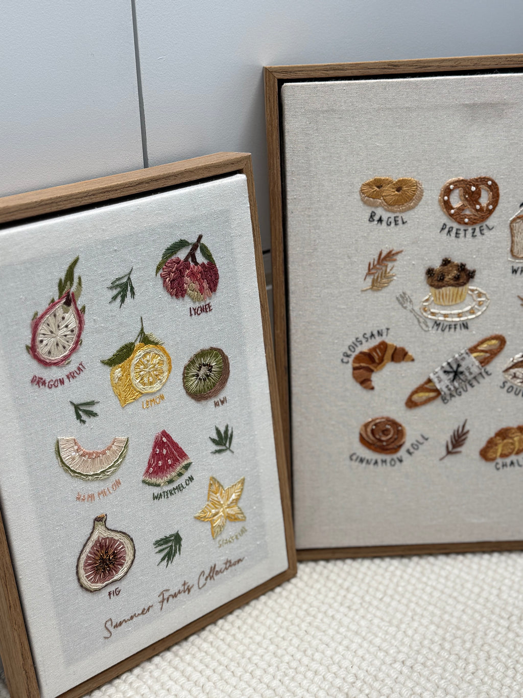 Summer Fruits Embroidery Kit for Beginners | Video Tutorial