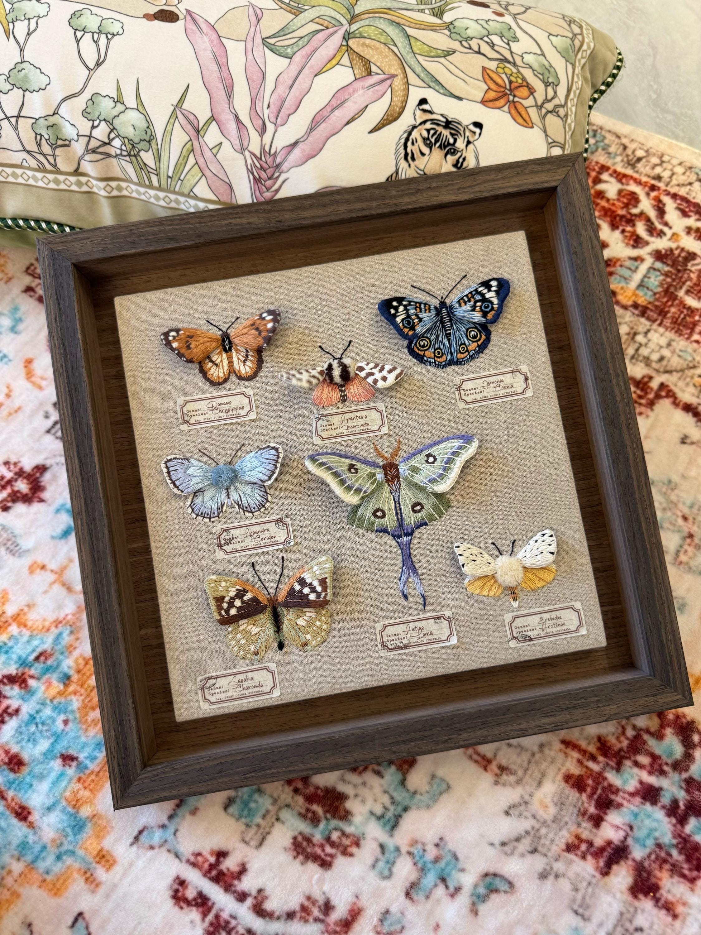 Butterfly Dream Embroidery Kit ( Intermediate level)
